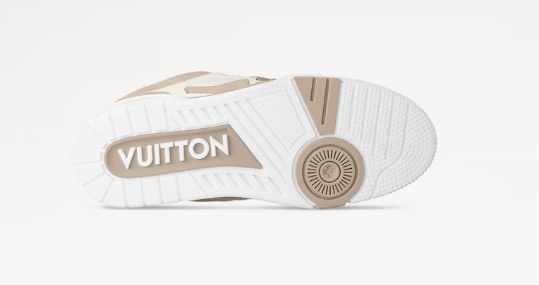 Louis Vuitton Skate Sneaker Beige White
