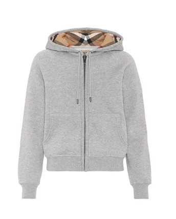 Burberry Zip-up Hoodie grey