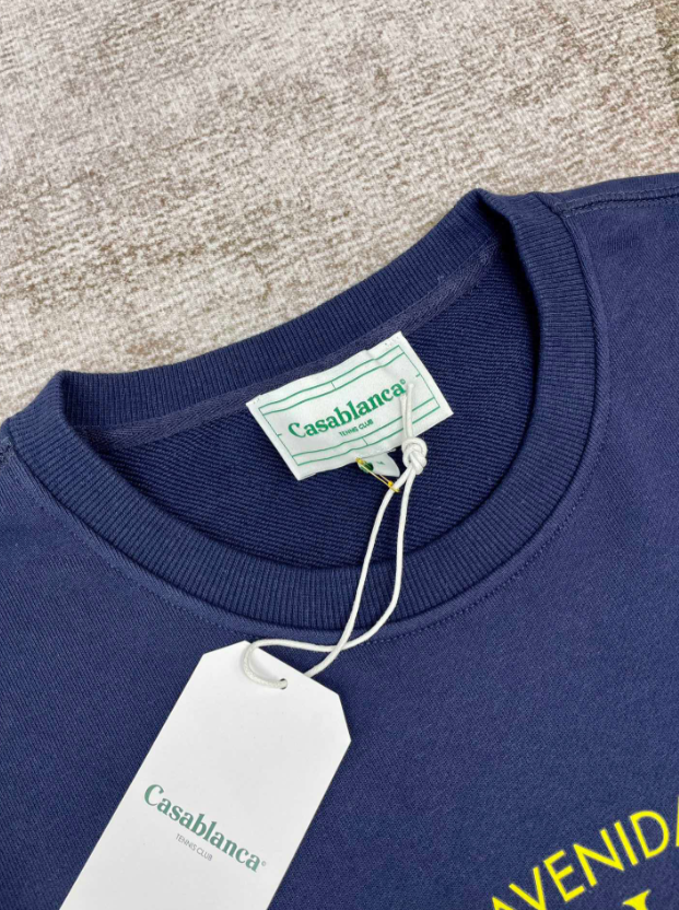 Casablanca Sweatshirt Dark Blue