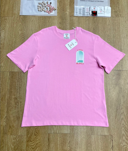 Casablanca T-shirt Pink